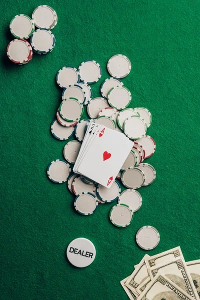 Mobile interface showing live casino tables and sports markets